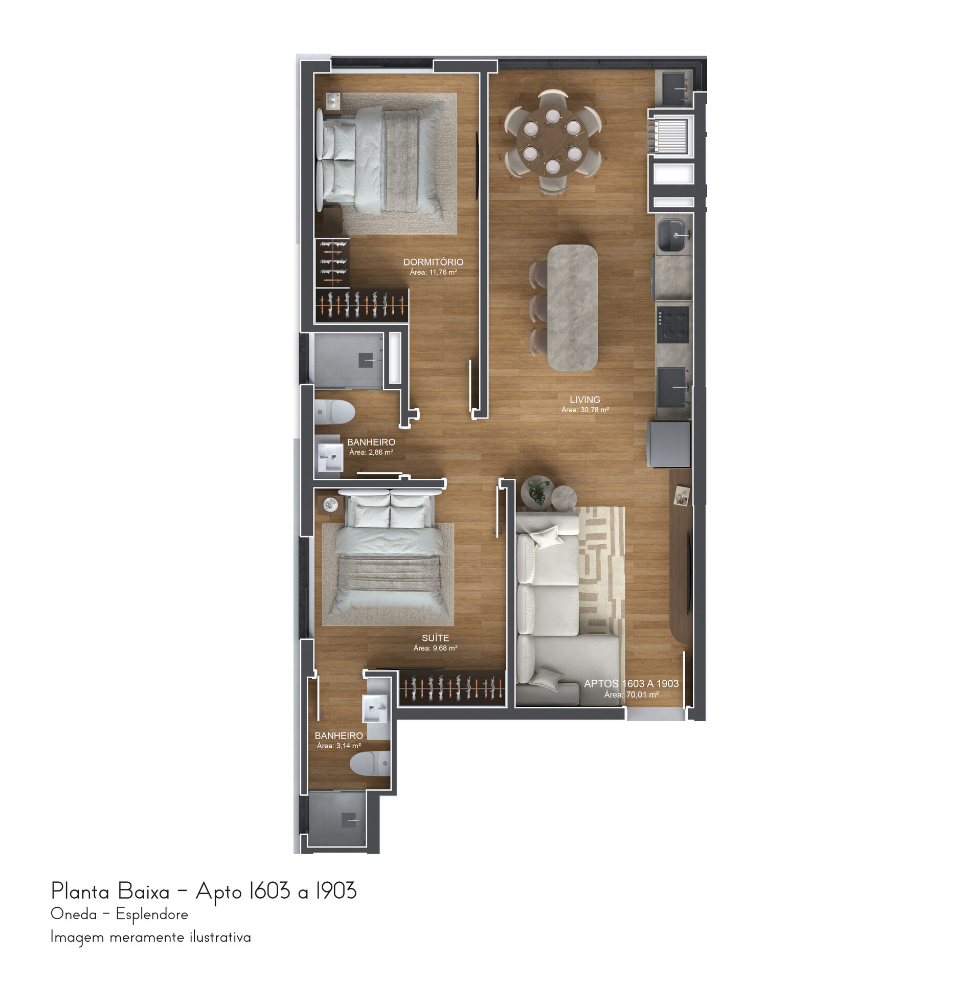 Humanizada 1603 a 1903 - Esplendore Residence